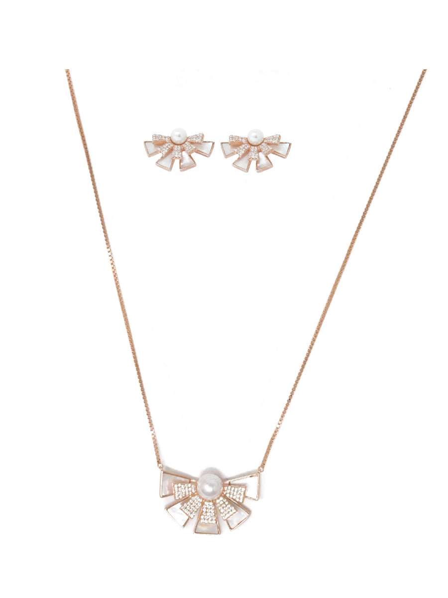 Soleil Fan Pearl Set