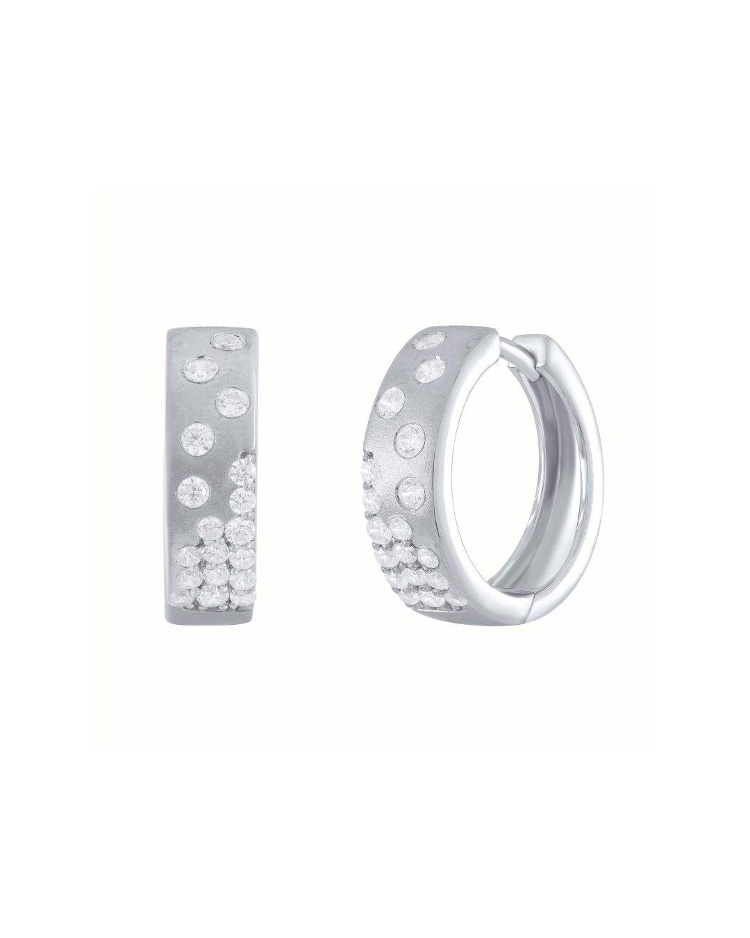 Rania Huggie Hoop Earrings
