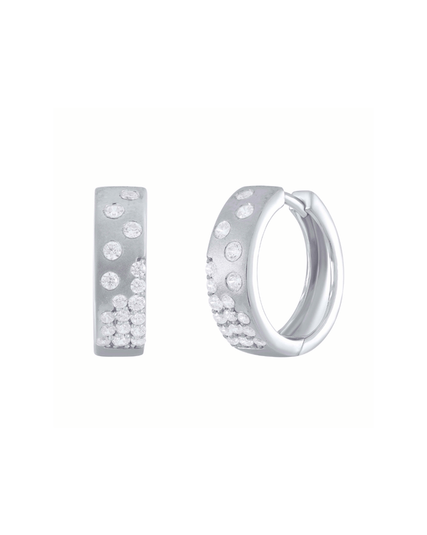 Rania Huggie Hoop Earrings