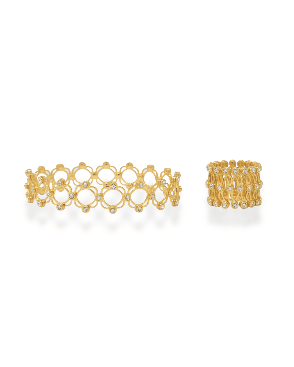 Trinity Convertible Jewellery- Gold Plated