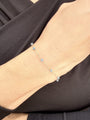 Azure Dainty Bead Bracelet
