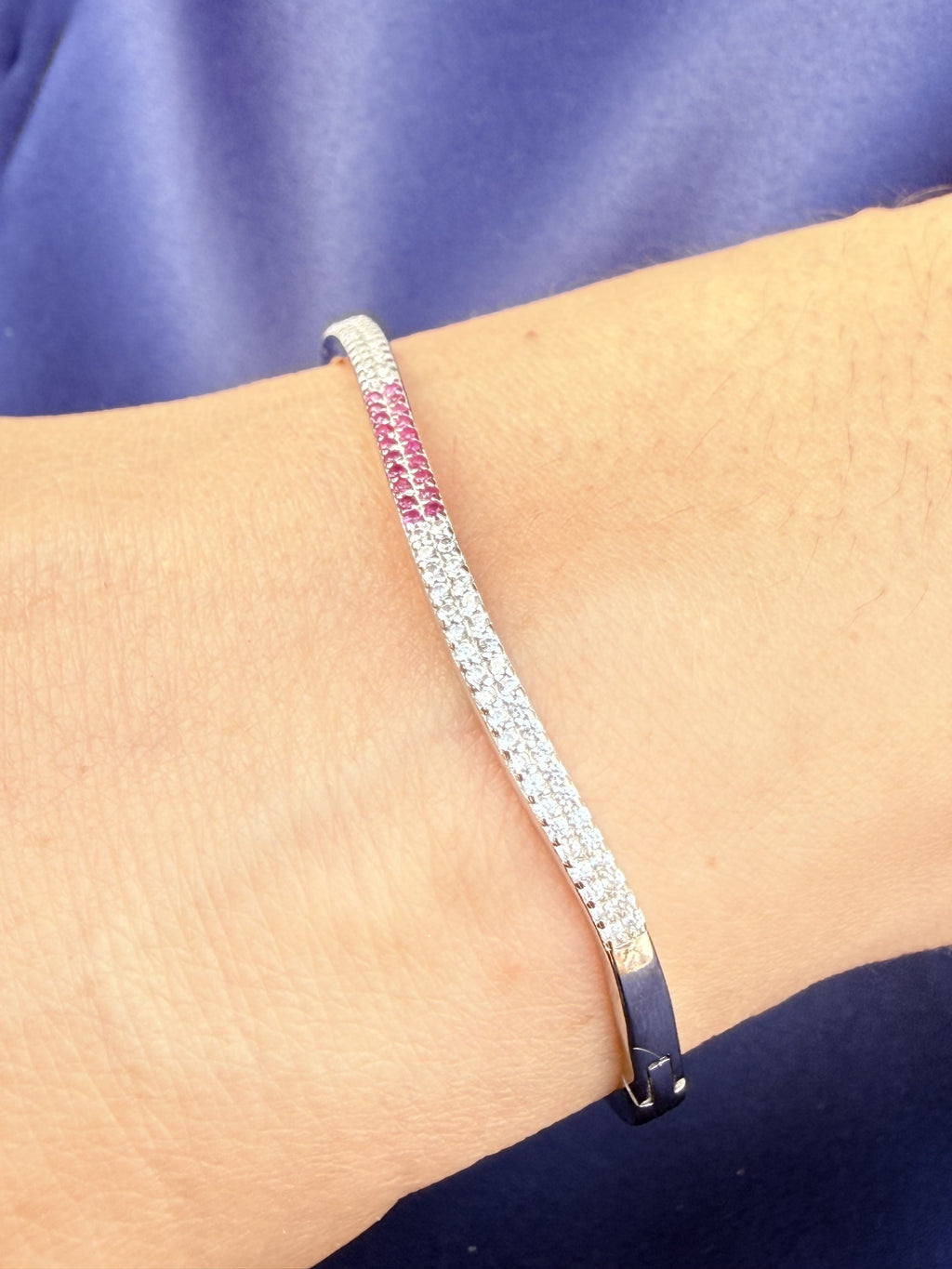 Blush Spark Bangle