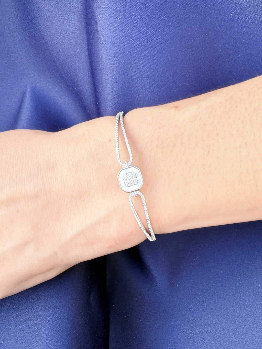 Celeste Twin Line Bracelet