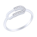 Liner Paperclip Ring