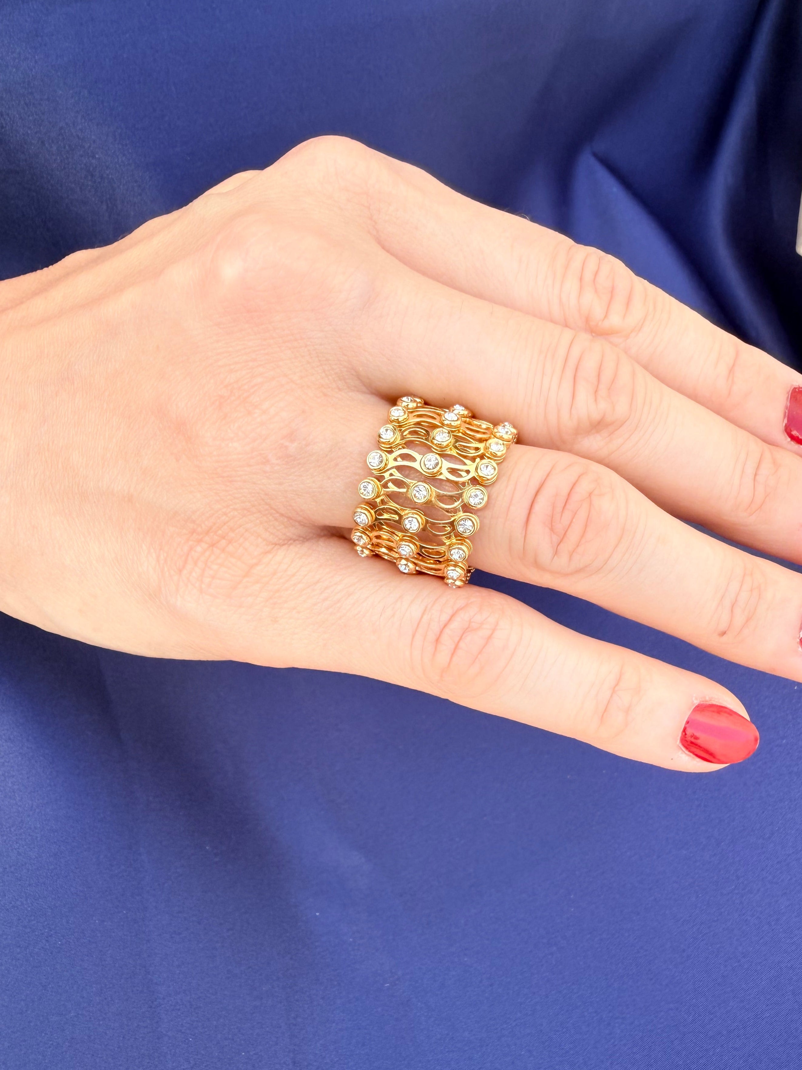 Trinity Convertible Jewellery- Gold Plated