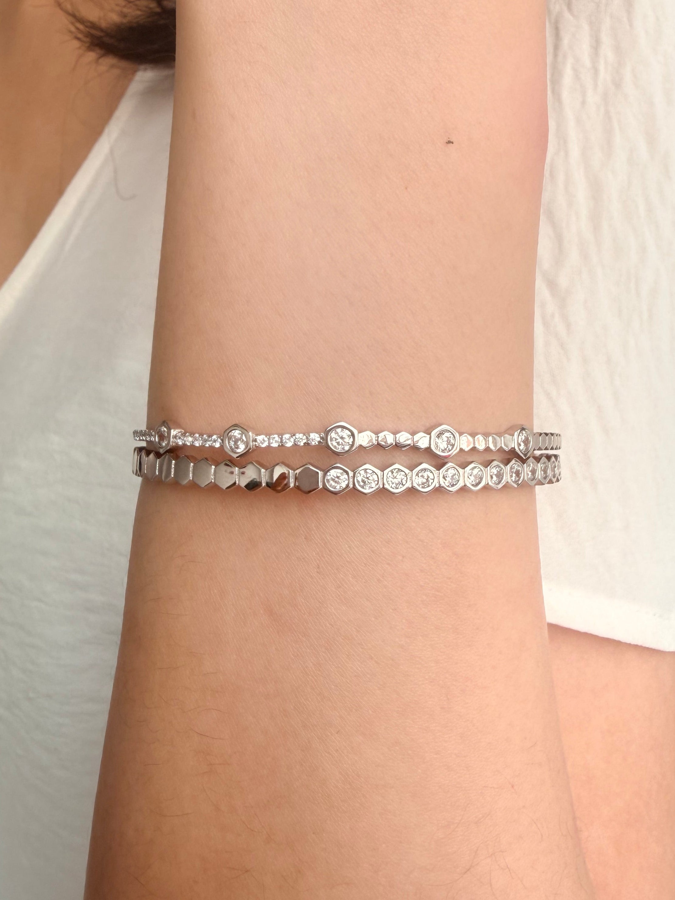 Elara Zircon Cuff