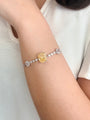 Citrine Statement Tennis Bracelet