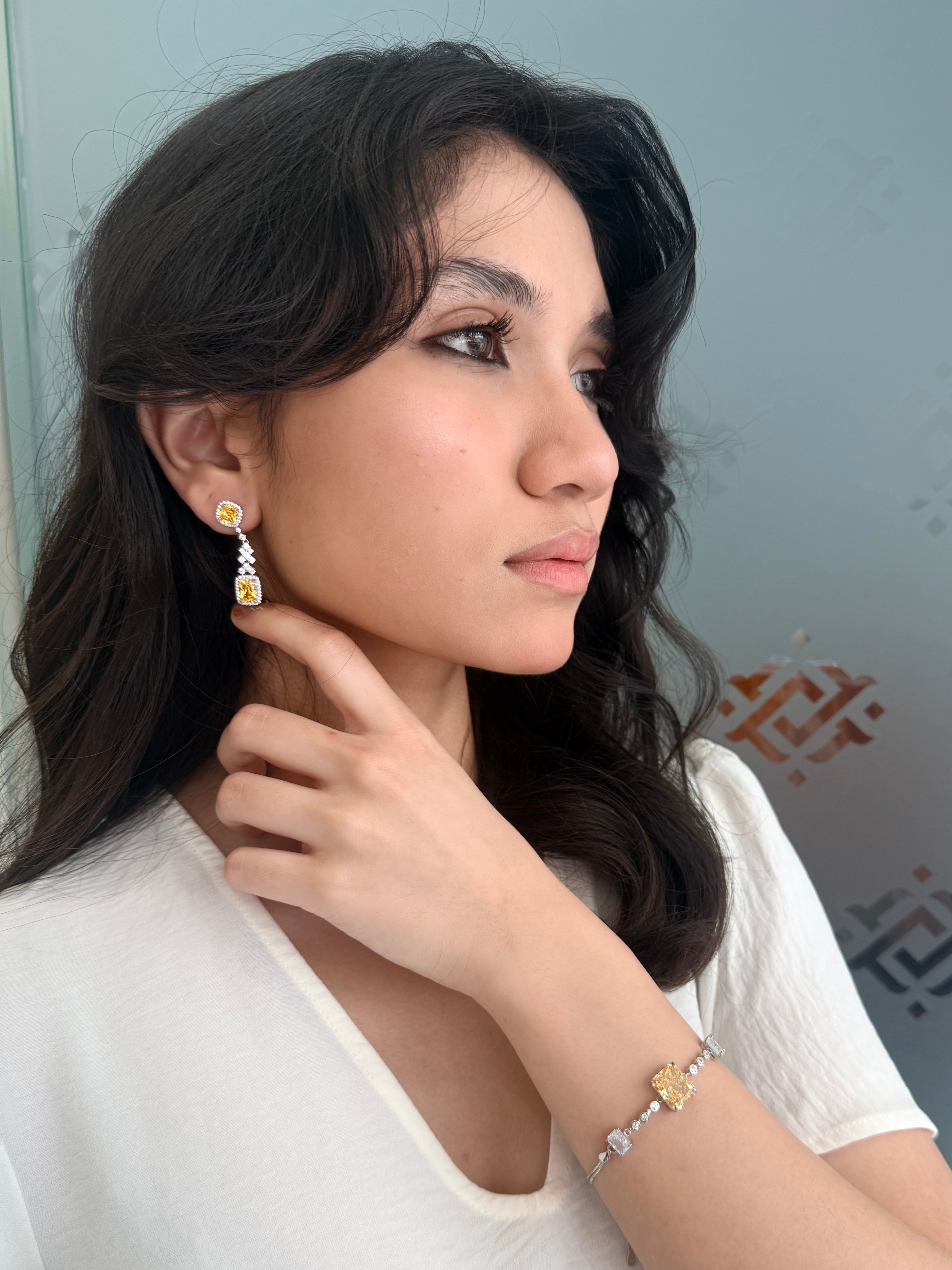 Citrine Drop Earrings