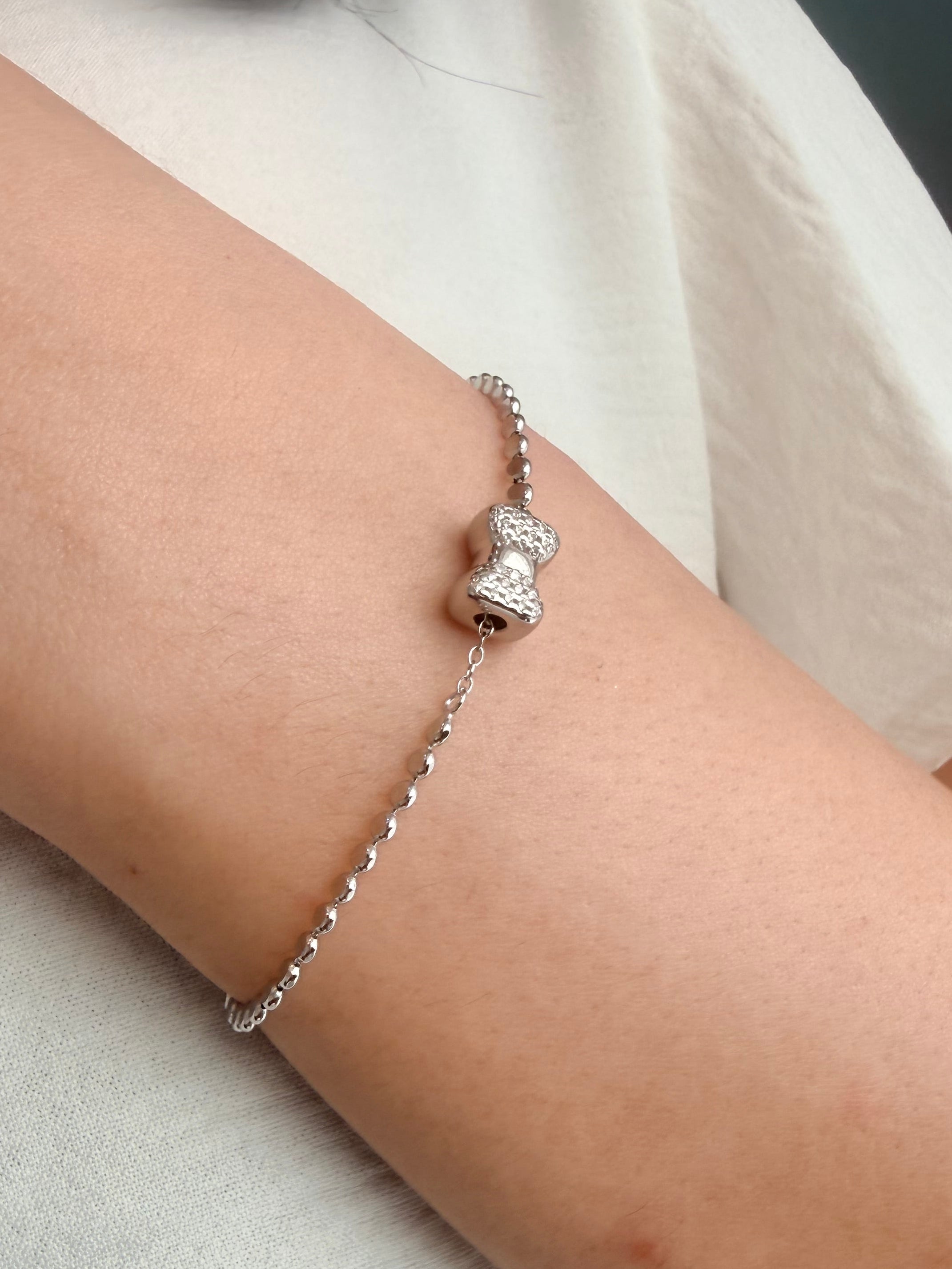 Bow Link Bracelet