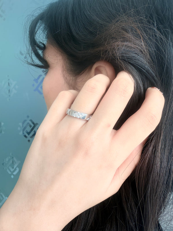 Peony Adjustable Ring