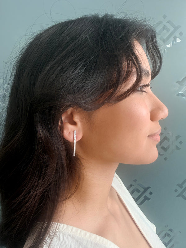 Classy Straight Line Studs