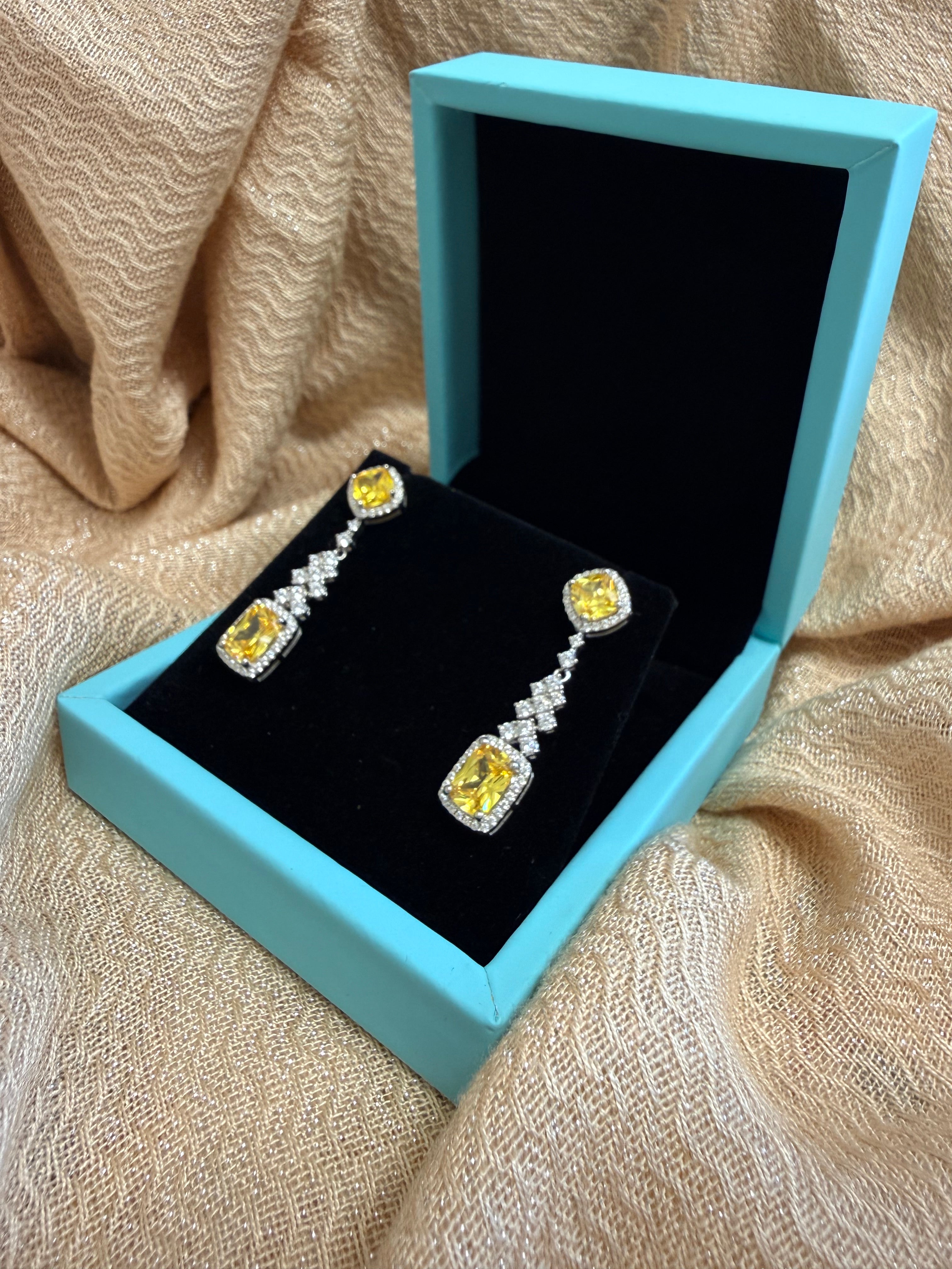 Citrine Drop Earrings