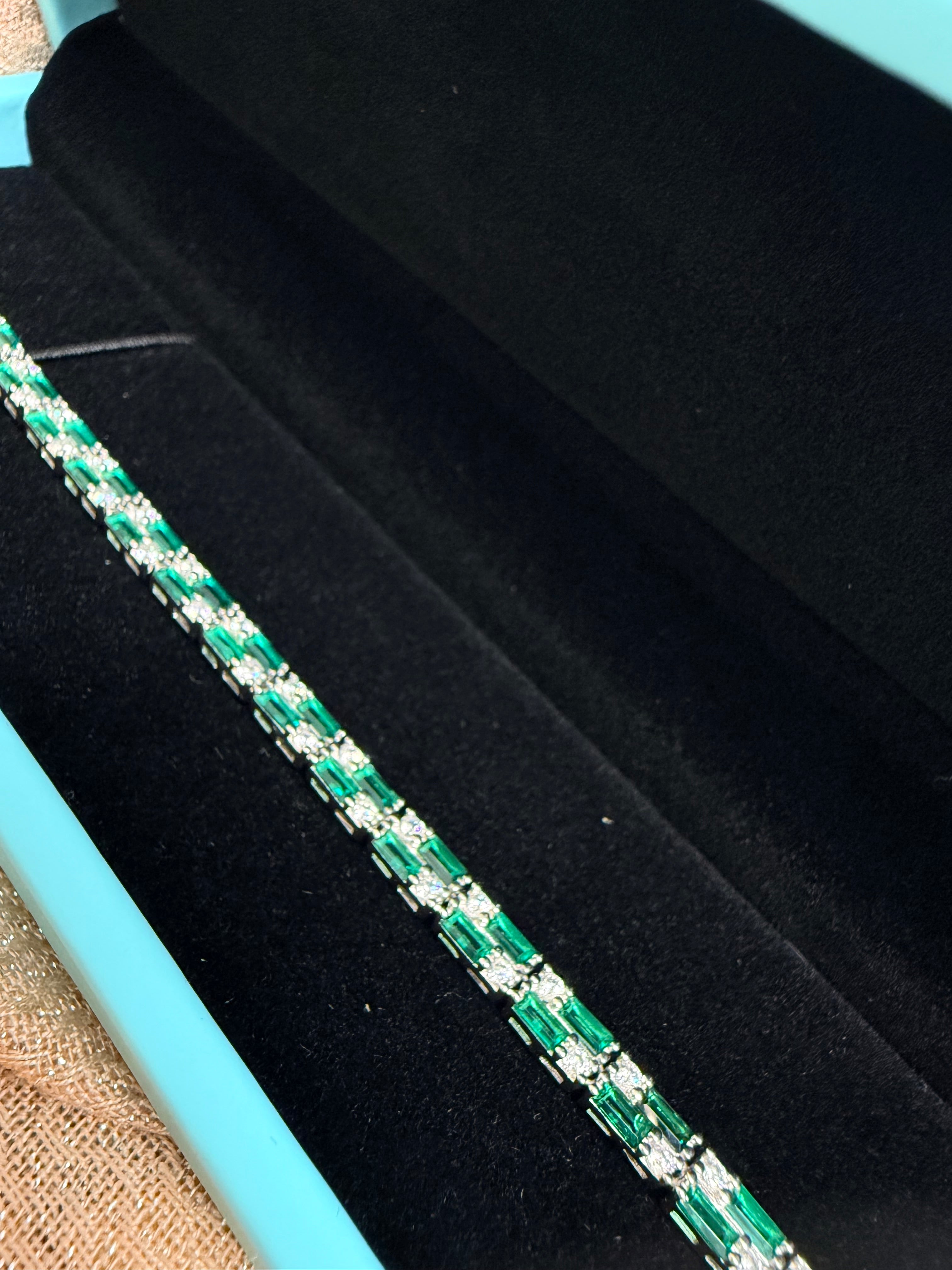 Seine Link Bracelet-Green