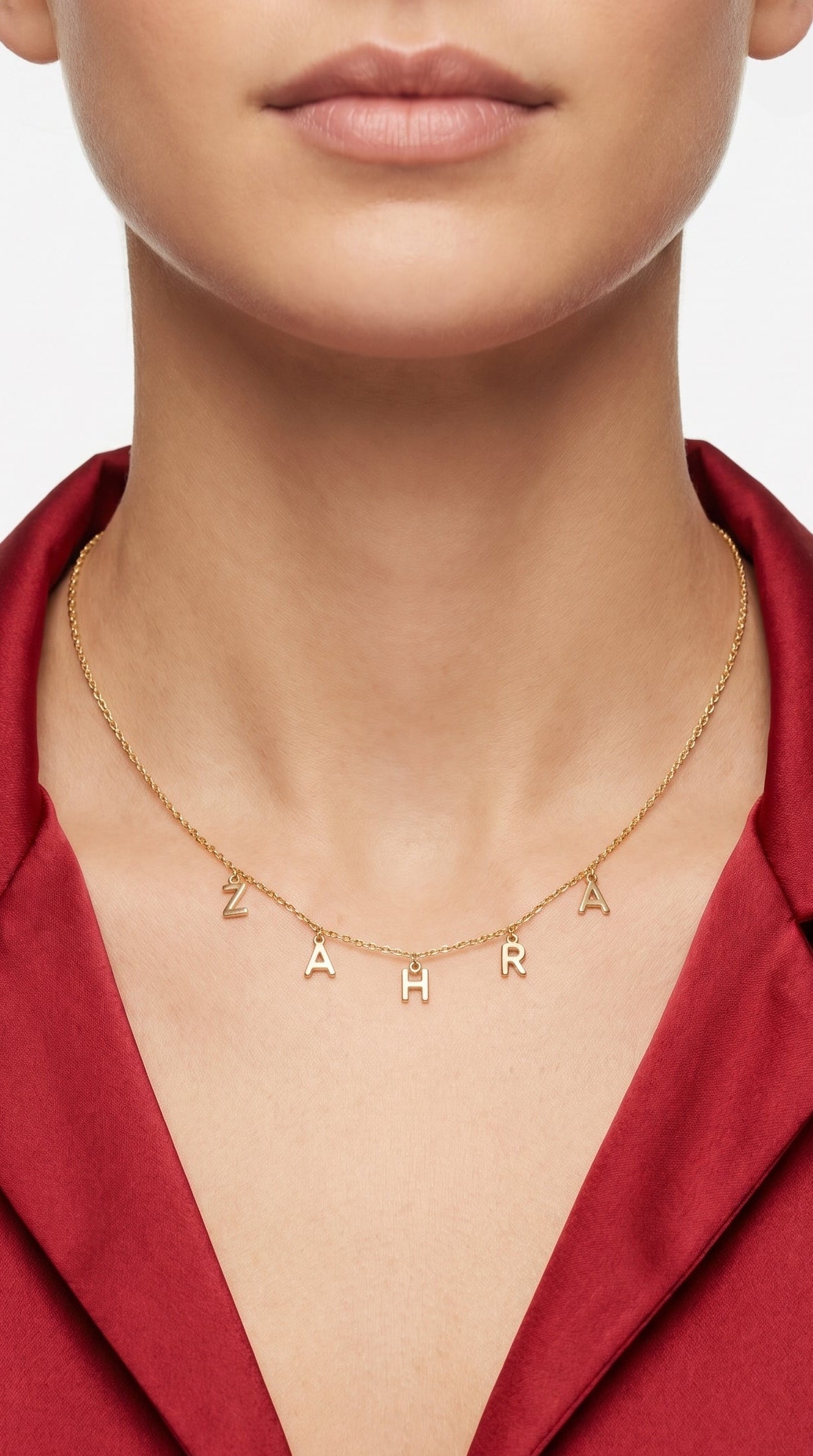 Alphabet Charm Necklace