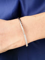 Radiant Curve Spark Bangle