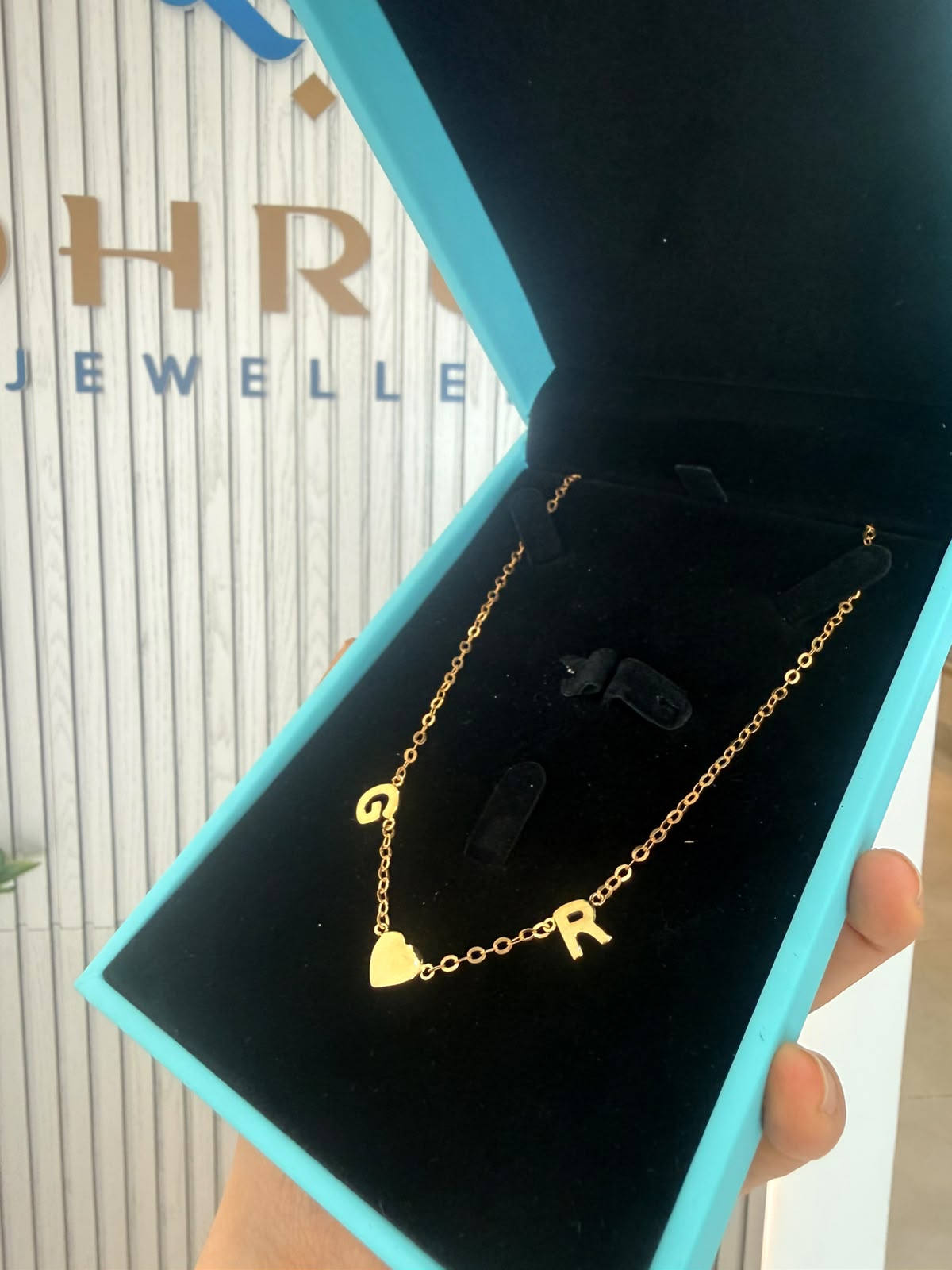 Initial & Heart Custom Necklace