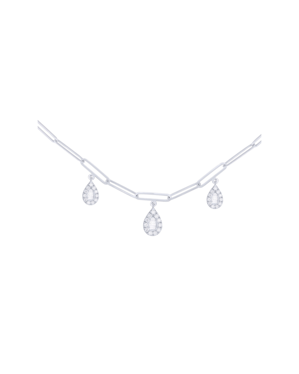 Di Paperclip Necklace